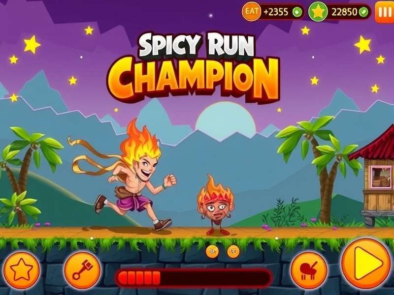 Spicy Run Champion Gameplay Screenshot